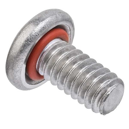 #6-32 x 3/8 in Phillips Pan Machine Screw, Plain 18-8 Stainless Steel, 10 PK