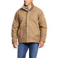 FR Insulated Canvas Jacket, 54 cal/sq cm, L, 12 oz Zipper Closure