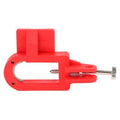 Circuit Breaker Lockout,Red,4-1/2" L