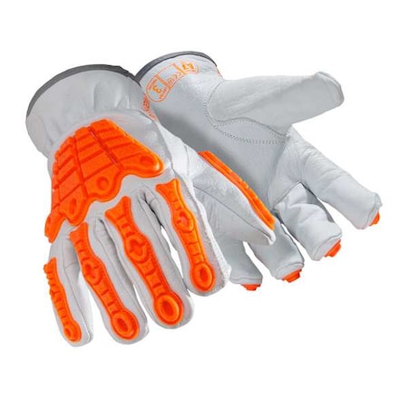 Cut-Resistant Leather Gloves, Cut Level A7 ,S 1 PR