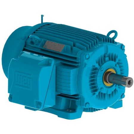 Three-Phase Severe Duty Motor, 1 hp HP, 145T Frame, 460V AC Voltage, 1,160 RPM Nameplate RPM