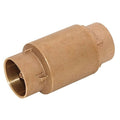 1-1/2" Solder Bronze Spring Check Valve