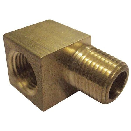 90 Degrees Street Elbow Brass 90 Degrees Street Elbow, 1/2 in Male NPT X 1/2 in Female NPT, 10 PK