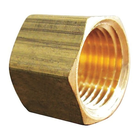 Brass Cap, FNPT, 1/2" Pipe Size