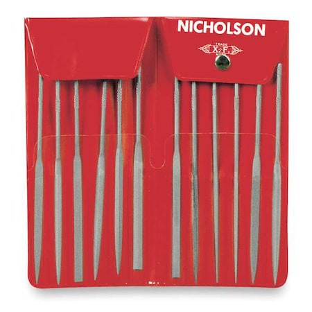 12 Piece 5-1/2" 2 Cut File Assortment