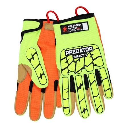 Mechanics Gloves, Cut Level A9 ,Polyurethane ,None ,2XL 1 PR