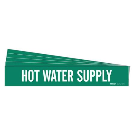 Pipe Marker,Hot Water Supply,PK5