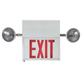 Exit Sign,LED,Red Letter Color,3 Faces, L2ETXFL2RWW-U