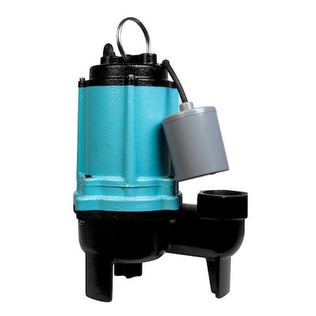 SewageEjectorPump,20ft,0.5hp,115VAC