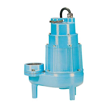 SewageEjectorPump,20ft,2hp,Three,460VAC