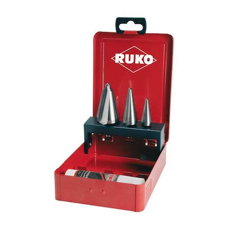 Tube and Sheet Drill,Cobalt Alloy, 3pc