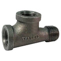 Street Tee Street Tee, 3/4" Pipe, FNPT x MNPT, Malleable Iron, Class 150