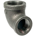 90 Degrees  Reducing Elbow 90 Degrees  Reducing Elbow, 1-1/4" x 2" Pipe, FNPT, Malleable Iron
