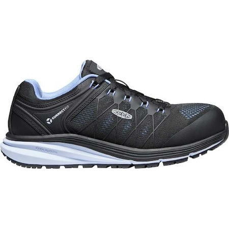 Women's Athletic Shoe, 9, Carbon Fiber Toe, 3 in H, Hydrangea/Black, 1025241