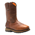 Men's Western Boot, 10 W, Leather, Brown, A25F5