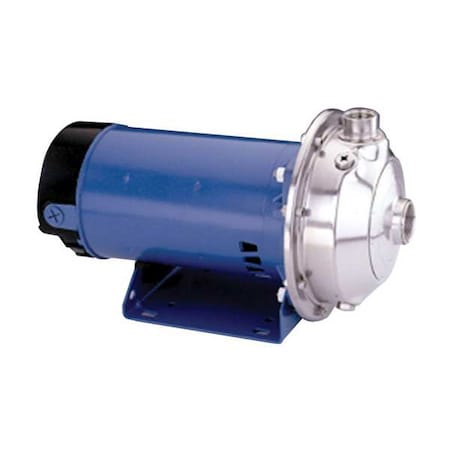 CentrfPmp,5 hp,SS,1-1/4",18-8
