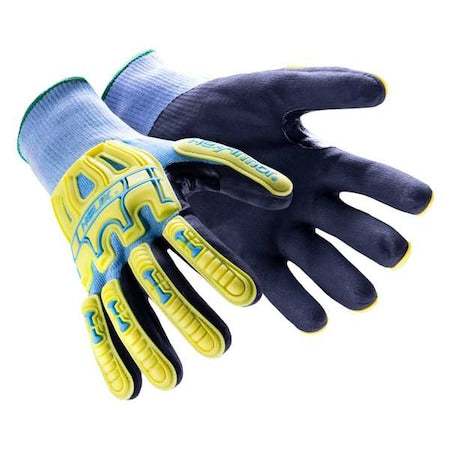 Cut-Resistant Gloves, Cut Level A5 ,Dipped ,Nitrile ,Smooth ,S ( 7 ) 1 PR