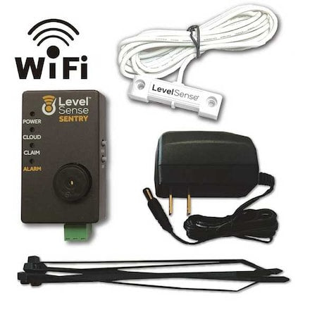 Water Leak Detector, Audio, Visual, 5ft