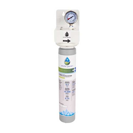 Ice Filter System, 0.5 micron, 19 3/4" H