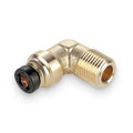 Brass DOT Push-to-Connect Fitting, Brass, Silver