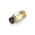 Composite DOT Push-to-Connect Fitting, Brass, Silver