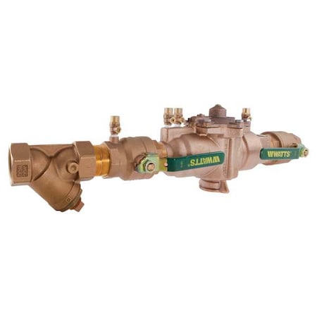 Backflow Preventer,Size 2",175 psi