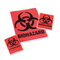 Warning Label, Biohazard, Paper, 2 7/8 in W, 4 in H