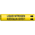 Pipe Mrkr,Liquid Nitrogen,1-1/2to2-3/8In