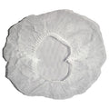 Bouffant Cap, Polypropylene, 24 in Dia., White, 1000 PK