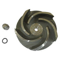 Impeller,4 1/4" Dia,Semi-Open,316 SS