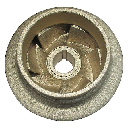 Impeller,5 3/16" Dia,Closed,Bronze