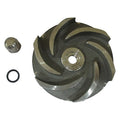 Impeller,3 1/2" Dia,Semi-Open,316 SS