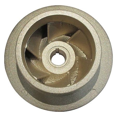Impeller, 5-3/4 in, Brz, Closed, 55JJ60A