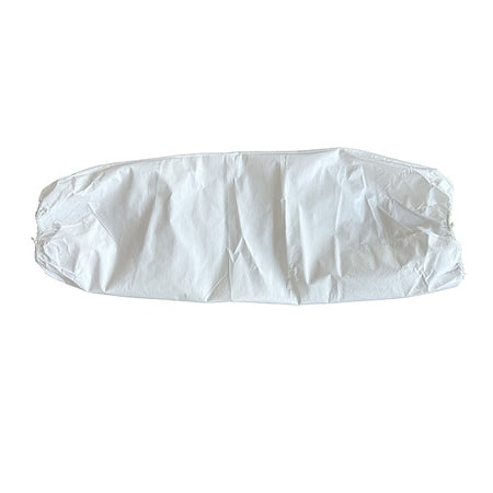 Not Applicable Protective Sleeves, 18 in Length, Not Applicable Thick, Serged Seam, White, 200 PK