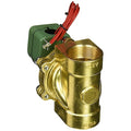 Solenoid Valve, 2-Way, 2-Position, Normally Open, 1-1/2 in Pipe Size, 120V AC, High Flow, Brass