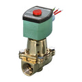 Solenoid Valve, 2-Way, 2-Position, Normally Closed, 1/2 in Pipe Size, 120V AC, High Temperature