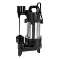 SubmersibleSumpPump,10ft,15.25in,115VAC
