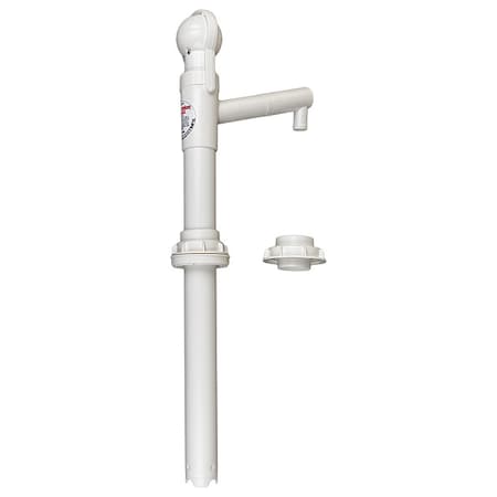 Hand Pail Pump,Flap,Polypropylene
