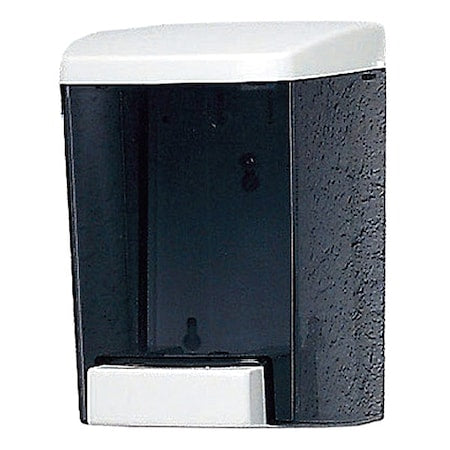 Soap Dispenser, Wall, Manual, 30 oz, Clear, Liquid