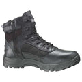 Unisex Work Boot, 10.5 W, Leather and Nylon, 6 in Height, Black