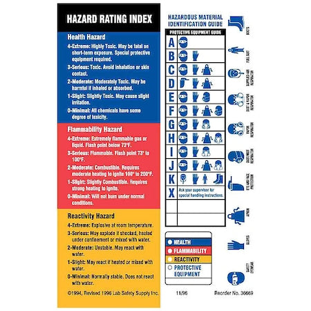 Label, HMIG, Paper, 4 in W, 5 7/8 in H