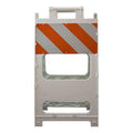 TrafficBarricade,White,24-1/2inW