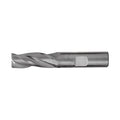 3-Flute Carbide HP CrnRad Single EndMil for Steel&Stainless CTD CEM-EMS-3 15/32x1/2x5/8x2-1/2x0.03CR