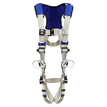ExoFit(TM) X100 Fall Protection Harness, S, 420 lb, Quick-Connect Chest/ Quick-Connect Leg Straps