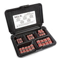 Thread Repair Kit, Self Locking Thread Inserts, 18-8 Stainless Steel, 56 Inserts