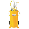 Fuel Caddy,25 gal,Diesel,Yellow,Steel