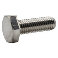 18-8, 3/4"-10 Hex Head Cap Screw, Plain Stainless Steel, 3-1/2 in L, 5 PK