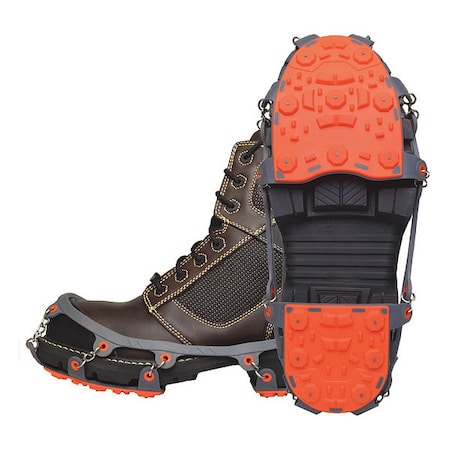 Ice Cleats, Ball, Heel Coverage, Pull-On, Tungsten Carbide, Stud