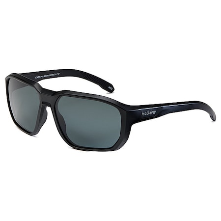 KNOX, Safety Glasses, Anti-Fog & Anti-Scratch, Smoke Lens, Black Frame, Full-Frame, Polarized