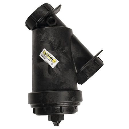 Y Strainer Body and Cap, 12 1/4 in L